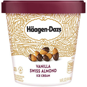 HAAGEN-DAZS Ice Cream, Vanilla Swiss Almond