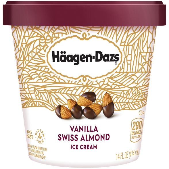 HAAGEN-DAZS Ice Cream, Vanilla Swiss Almond