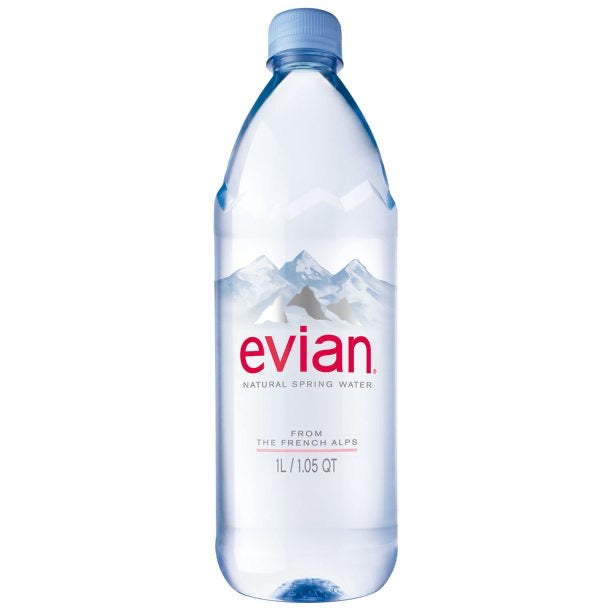 Evian Natural Spring Water