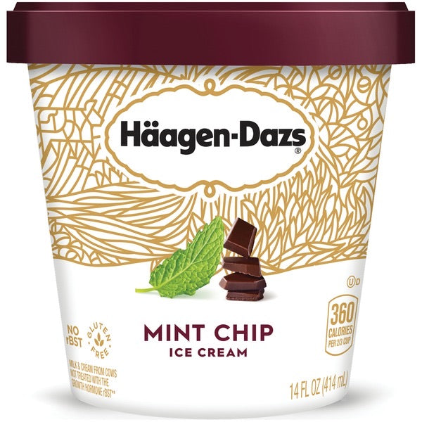 HAAGEN-DAZS Ice Cream, Mint Chip